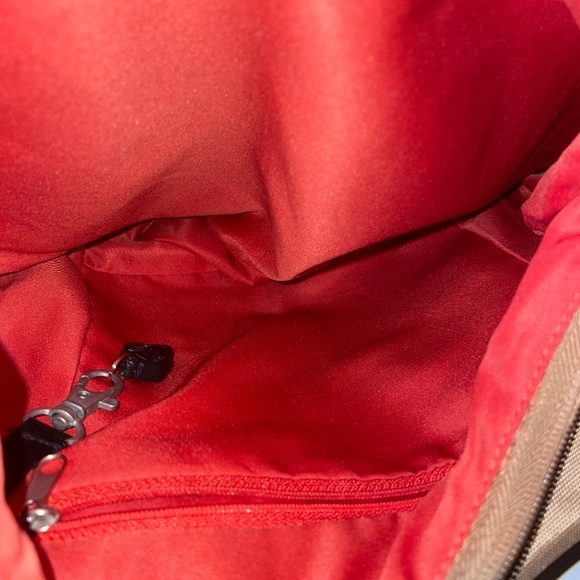 Travelon Khaki Tan Organizer Cross Body Shoulder Bag - Picture 4 of 8